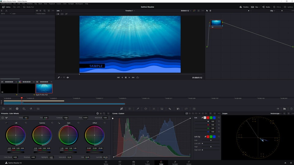 DaVinci Resolve from Blackmagic one of the best free video editing software