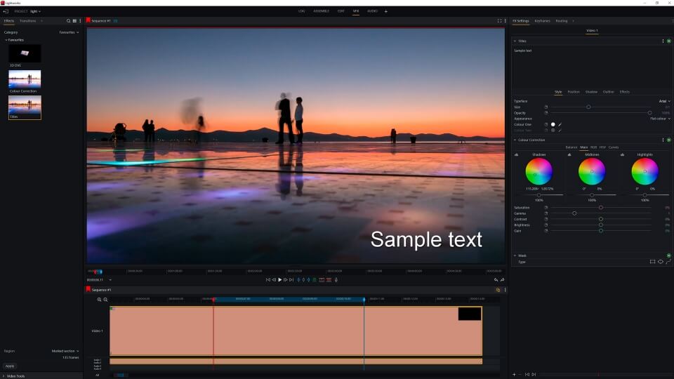 Lightworks advanced editing capabilities, users can experiment with different cuts, transitions