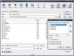 VSDC Free Audio CD Grabber :: grabbing settings