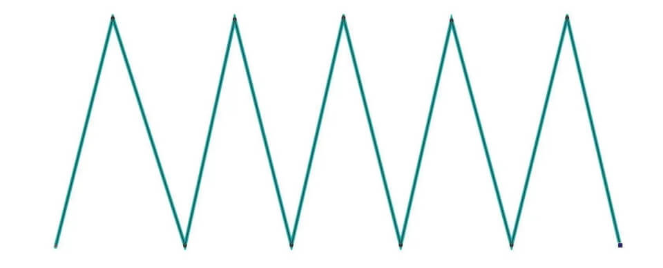 Drawing a curve line using control points in VSDC