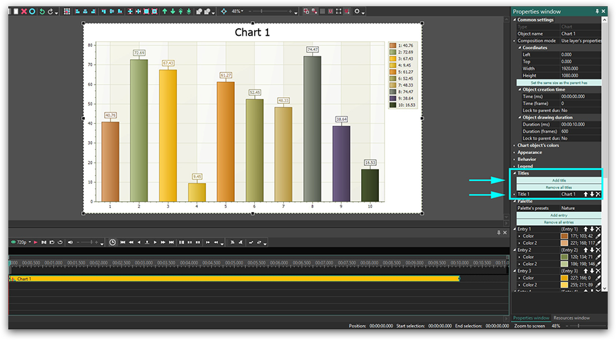 Create Animated Charts in VSDC Free Video Editor | Tutorial Create Animated Charts in VSDC Free Video Editor | Tutorial