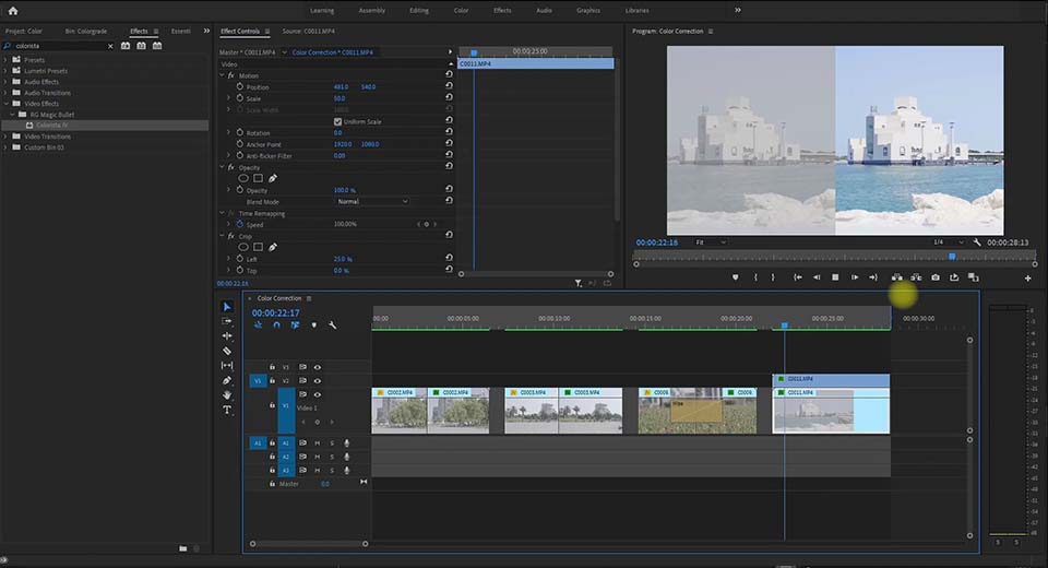 Adobe SpeedGrade is an advanced color grading tool integrated with Premiere Pro.