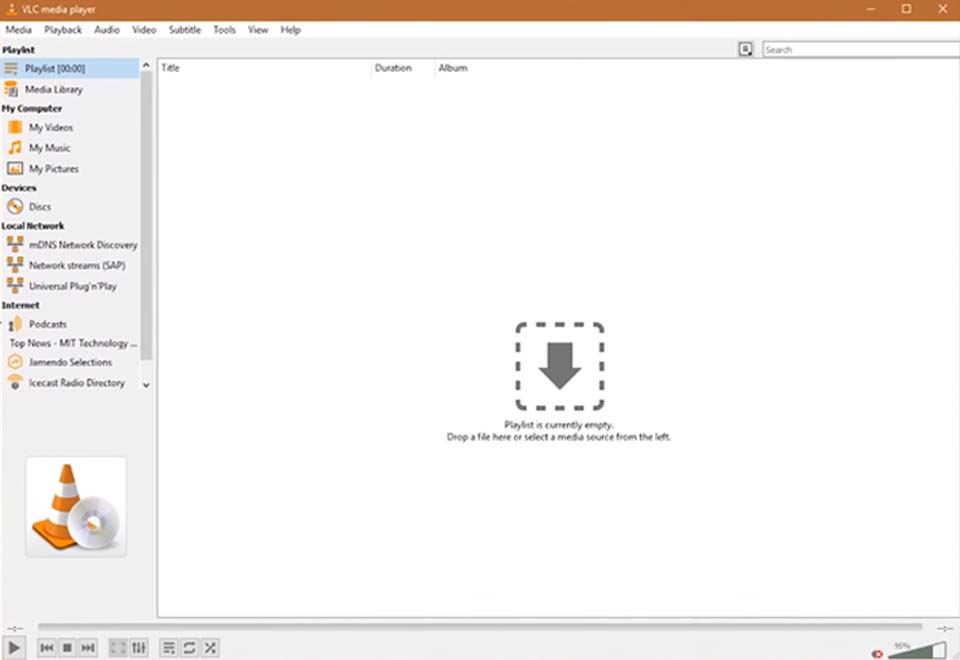 Exporting audio in VLC Media Player