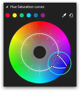 Setting main three control points