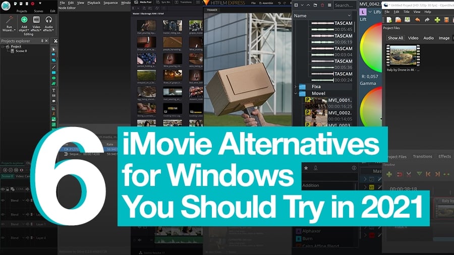 Free iMovie alternatives for Windows worth trying in 2021