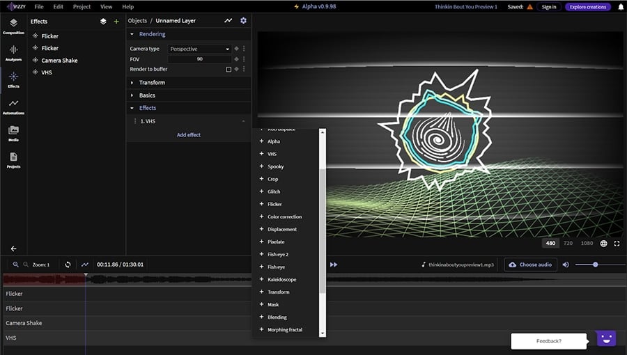 music visualizer program