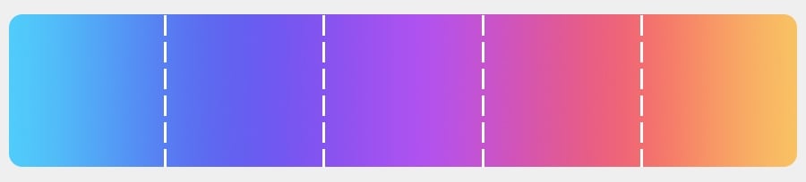Average video plays smoothly and objects’ movements are seamless - just like colors in gradient