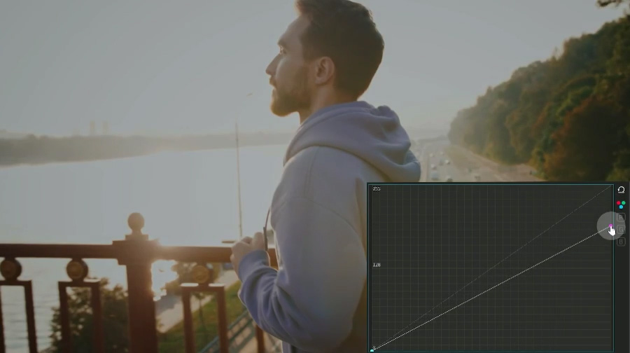 Changing the input value of the brightness