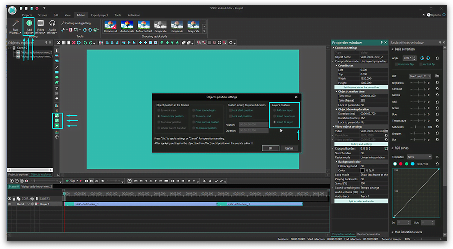 vsdc video editor