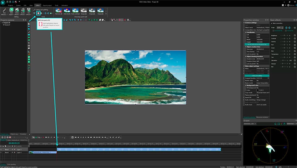 Video editor - Free multimedia icons