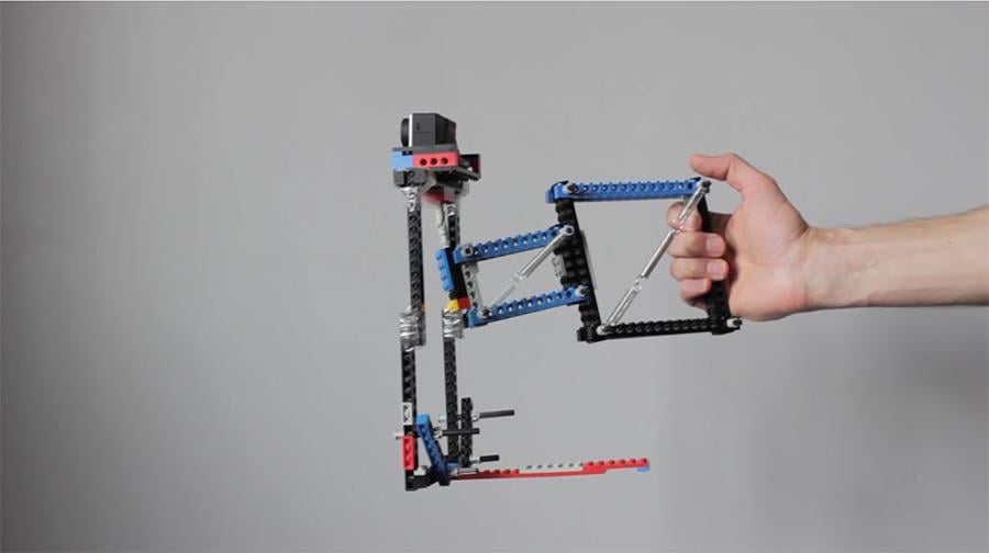 DIY idea for stabilizing camera before starting to shoot a stop-motion video