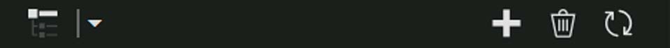 VSDC template library controls for filtering adding deleting and synchronizing templates