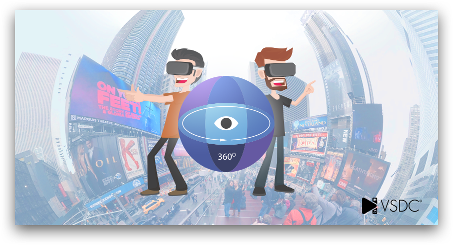 VSDC Now Supports 360 and 3D Video Editing, Adds Background Templates