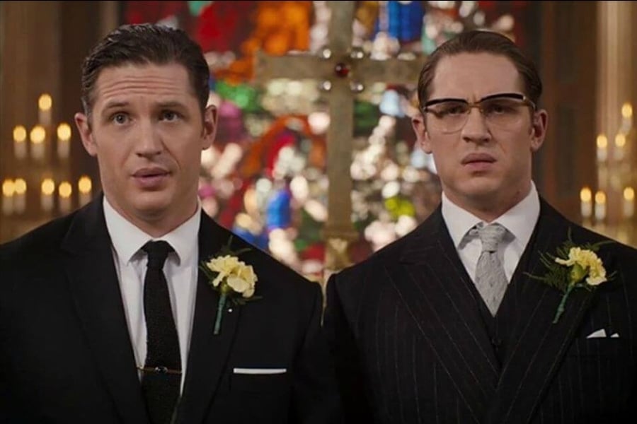 In Legend twin brothers both played by Tom Hardy are created with masking feature
